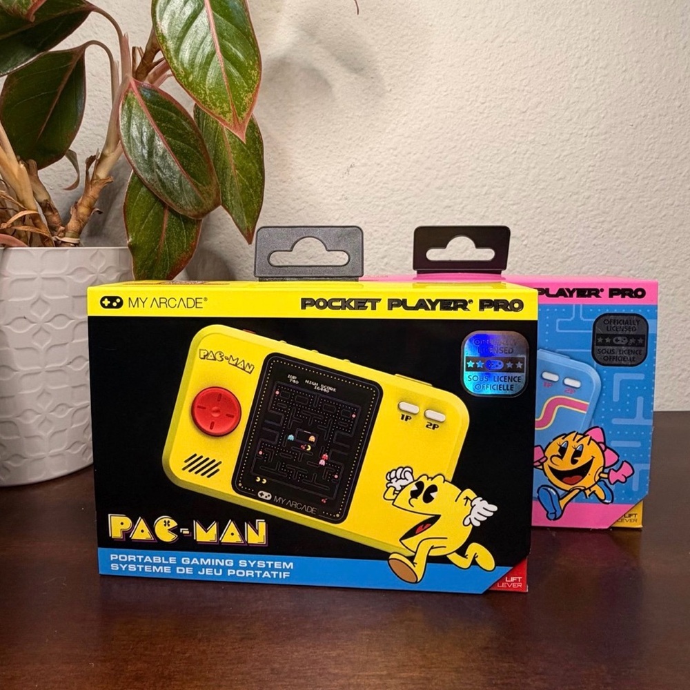 My Arcade Pac-Man & Ms. Pac-Man Pocket Player Pro Handheld